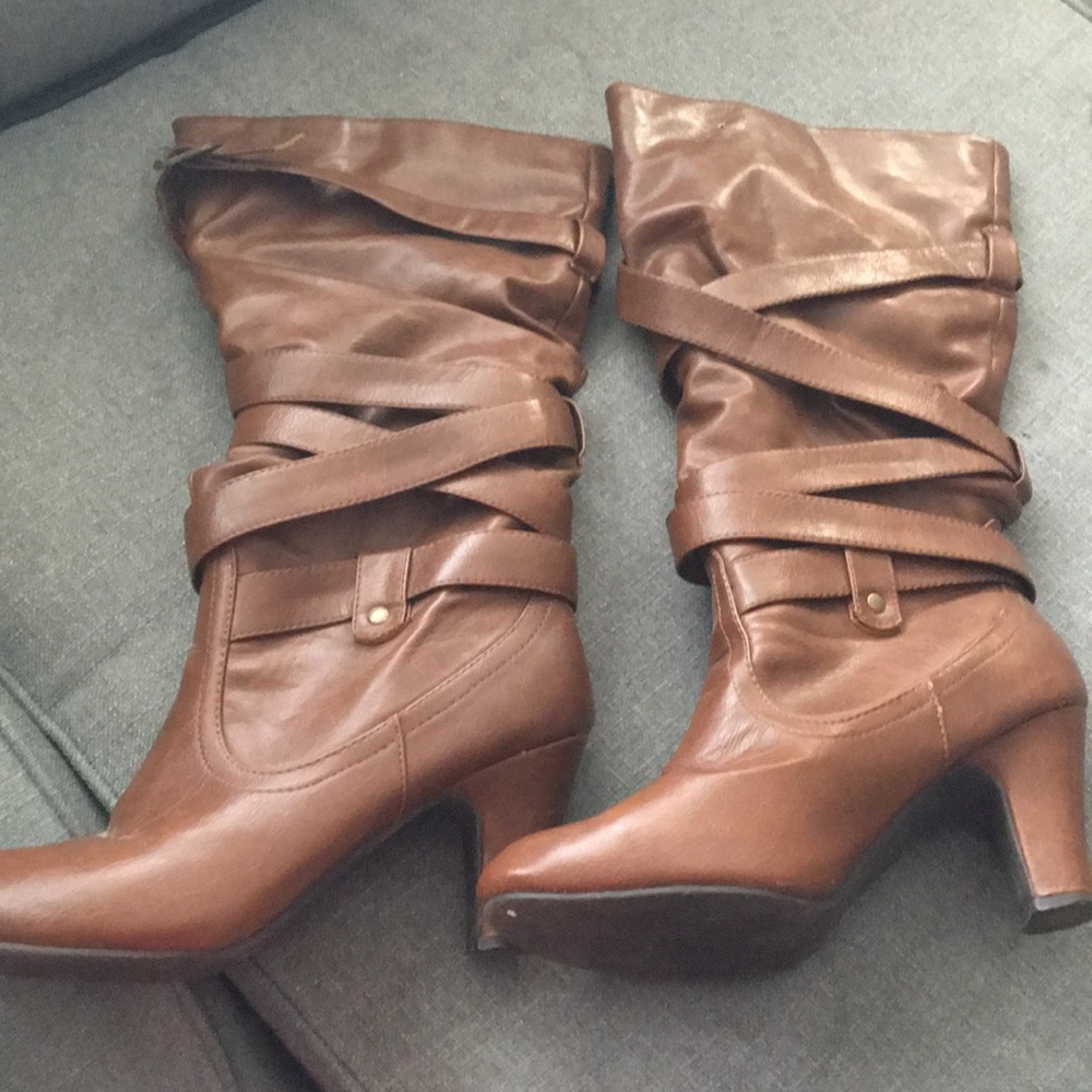 Brown boots